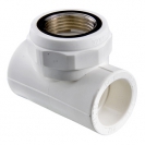 Тройник ПП внутренняя резьба D25-1/2"-25