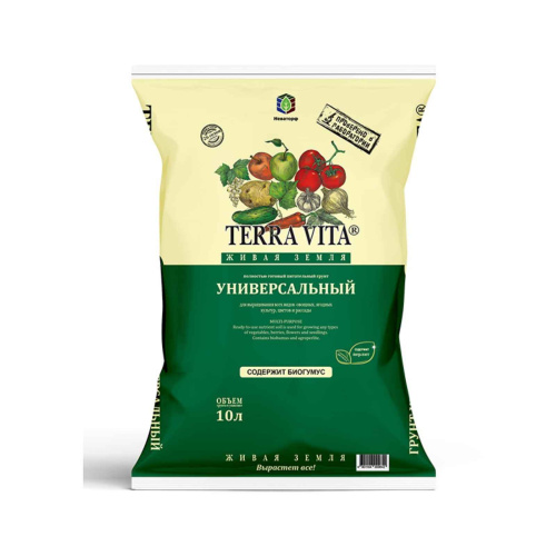Грунт Универсальный 'Живая земля' 10 л