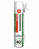 Пена монтажная  ТЕХНОНИКОЛЬ MASTER 40 бытовая всесезонная 750 мл