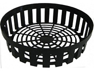 Корзина для луковичных, круглая, черная