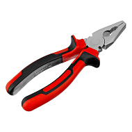 Плоскогубцы MATRIX NICKEL, никелированные, двухкомпонент, 180 мм