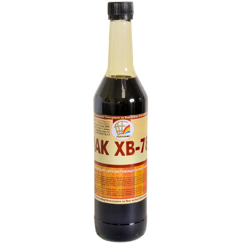 Лак ХВ-784 Радуга 0,5л клен
