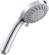 LM0135C Душевая лейка Lemark, хром, 5 режимов, Ø 100мм