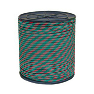 Шнур плетеный ПП 8 мм, 24-пряди, с сердечником,  высокопрочный