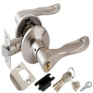 Ручка защелка PUNTO 6030 SN-E (кл./фик.) мат. никель