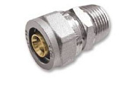 Муфта обжимная соединительная 16х1/2" НР