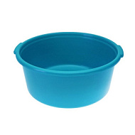 Таз пласт 10 л с ручками особо прочный цветной