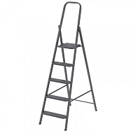97945 Стремянка СИБРТЕХ 5 ступеней, компактная, стальная