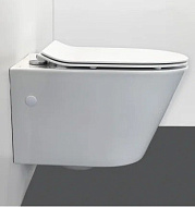 CF3C797WH Унитаз подвесной безободк., сид. дюроп. с микрол. тонк., сист. смыва "Торнадо" бел. глянец