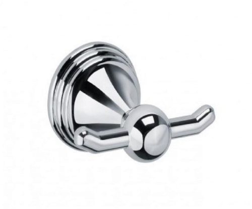 Крючок для ванной Fixen Grampus Laguna, хром, двойной GR-7805