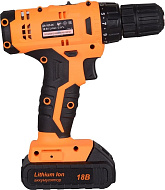 Дрель-шуруповерт аккумуляторная Вихрь ДА-18Л-2К 72/14/9