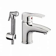 L1264 Смеситель для умывальника Ledeme H64, с гигиеническим душем