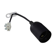 Патрон электрический UNIVersal E27 подвесной термопластик с клеммной колодкой 4А 250В