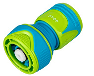 Соединитель быстросъемный 3/4", аквастоп, двухкомпонентный, LUXE// Palisad