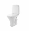 Унитаз-компакт Sanita Аттика, белый, 1 режим, полипропилен, арматура Уклад