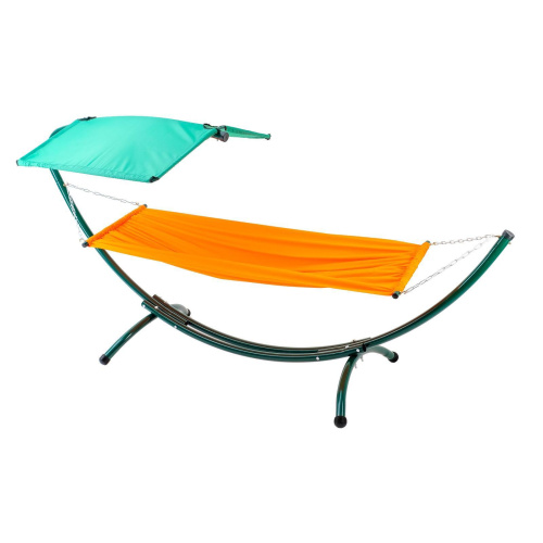 Гамак на подставке с козырьком