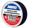 ABRO.Изолента (15 мм х 9,1 м) черная