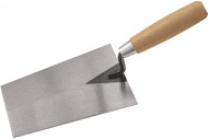 04887М Кельма отделочная MOS, инструментальная сталь, деревянная ручка, 160 мм