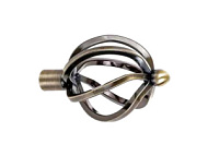 Наконечник "ЛЕВША БУЛАВА" старое золото d 16 мм (2 шт)