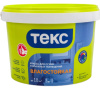 Краска акриловая ТЕКС интерьерная Влагостойкая 3кг белая