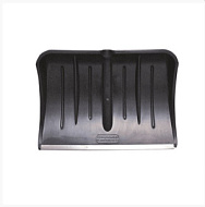 Лопата снеговая пластмассовая 540х370мм с планкой без черенка №13