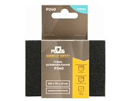 38395М Губка шлифовальная MOS алюминий-оксидная, 100х70х25 мм, Р 240