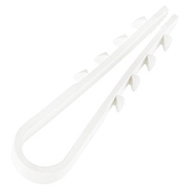 Дюбель-хомут для крепления кабеля 11-18мм нейлон 25шт