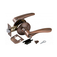 Ручка защелка PUNTO 6020 AC-B (медь) фик.