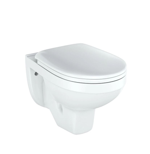 30745 Унитаз подвесной РИО Люкс дюропласт с микролифтом ROSA