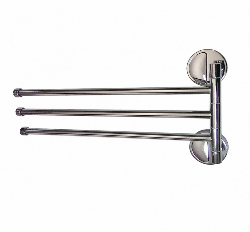 Полотенцедержатель Санакс, хром, тройной 1212
