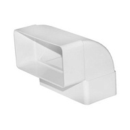 24961 (210-024 / А46-038) Эковент Колено плоское вертикальное 60*120мм (612КВП)