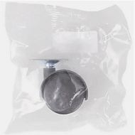 Опора колесная SANBERG 40мм с пятой черная /инд. уп./груп.10шт