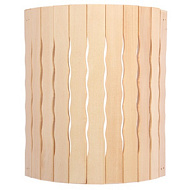 Абажур Волна угловой липа 26*10*31 см