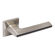 Ручка раздельная АЛЛЮР Адель SN/BL матовый никель/черный защитная пленка