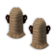 228 Угол наружный Лексида с крепежом 55мм Дуб классик (2шт/блистер)