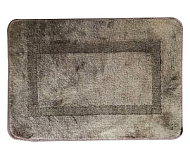 103331 Коврик для ванной Delpfinium, Моно коричневый, 450*750мм