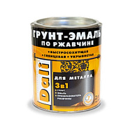 Грунт-эмаль по ржавчине DALI 0.75л,  RAL 7024 серый графит