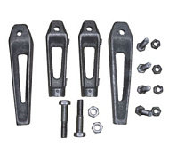 Ножка регулируемая в комплекте, 4шт