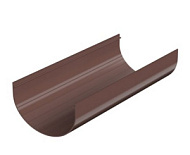 Желоб водосточный Технониколь Оптима ПВХ коричневый, 3м /5/
