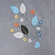 Комплект постельного белья "Экономь и Я" 2 сп "Осенняя листва", 60г/м2, микрофибра