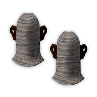 210 Угол наружный Лексида с крепежом 55мм Дуб пепельный (2шт/блистер)