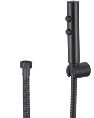 Гигиенический набор (лейка, шланг, держатель) черный