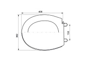 СУ 80С.09.80 Сиденье для унитаза Семейное в комплекте с детским сиденьем