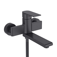 D130363-A Смеситель для ванны с коротким изливом, чёрный D-Lin