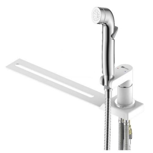 Смеситель для биде Lemark Solo, хром, с гигиеническим душем на унитаз LM7170CW