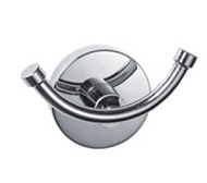 Крючок Frap, хром, двойной F1705-2