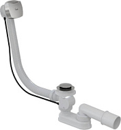 A55K Сифон для ванны, автомат, комплект, металл/металл, AlcaPlast