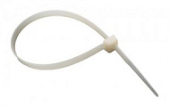 Хомуты 3,6х150мм, нейлоновые белые 100 шт/пакет