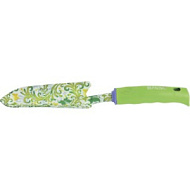 Совок посадочный узкий, 55х320 мм, стальной, пластиковая рукоятка, FLOWER GREEN// Palisad
