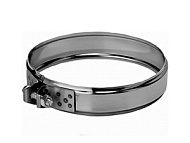 Хомут обжимной Феррум d=197мм, нержавеющая (430/0,5мм)